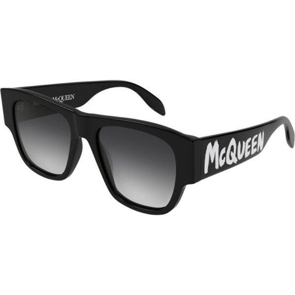 Occhiali da sole  Alexander mcqueen Am0328s cod. colore 001 Unisex Squadrata Nero