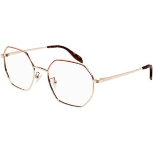 Occhiali vista  Alexander mcqueen Am0338o cod. colore 007 Unisex Geometrica Marrone