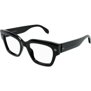 Occhiali vista  Alexander mcqueen Am0411o cod. colore 001 Uomo Squadrata Nero