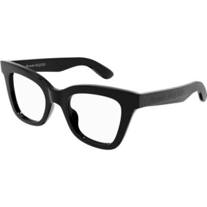 Occhiali vista  Alexander mcqueen Am0394o cod. colore 001 Donna Geometrica Nero