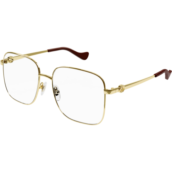 Occhiali vista  Gucci Gg1092oa cod. colore 002 Donna Squadrata Oro