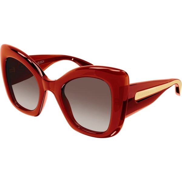 Occhiali da sole  Alexander mcqueen Am0402s cod. colore 003 Donna Farfalla Rosso