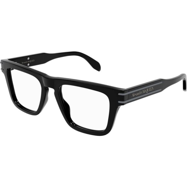 Occhiali vista  Alexander mcqueen Am0400o cod. colore 001 Uomo Squadrata Nero