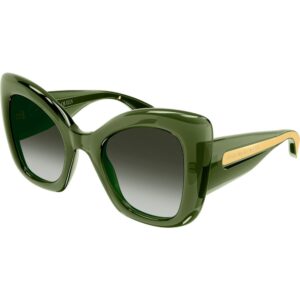 Occhiali da sole  Alexander mcqueen Am0402s cod. colore 005 Donna Farfalla Verde