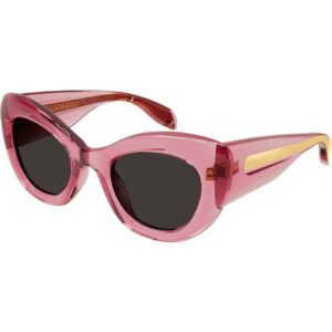 Occhiali da sole  Alexander mcqueen Am0403s cod. colore 003 Donna Cat eye Rosa