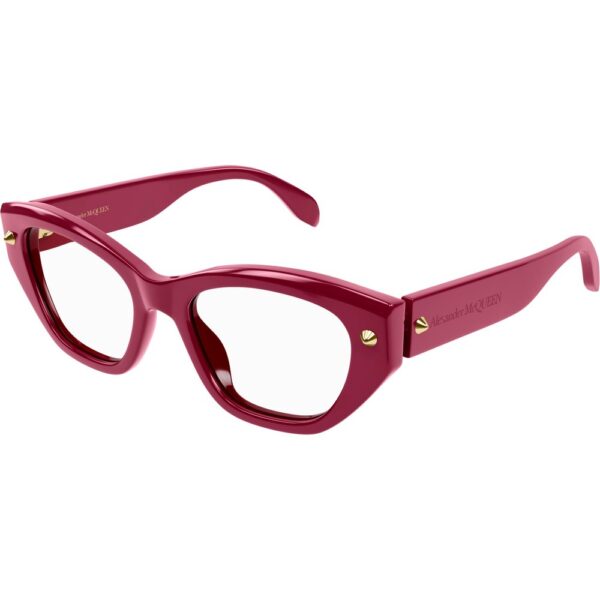 Occhiali vista  Alexander mcqueen Am0410o cod. colore 003 Donna Cat eye Borgogna