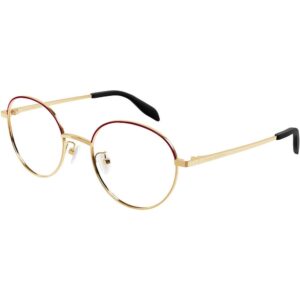 Occhiali vista  Alexander mcqueen Am0369o cod. colore 009 Unisex Panthos Marrone