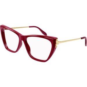 Occhiali vista  Alexander mcqueen Am0341o cod. colore 004 Donna Cat eye Rosso