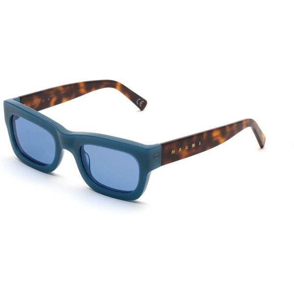 Occhiali da sole  Marni Kawasan falls cod. colore blue havana jb0 Unisex Squadrata Blu