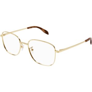 Occhiali vista  Alexander mcqueen Am0415o cod. colore 002 Uomo Geometrica Marrone