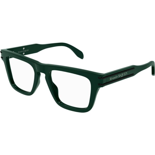 Occhiali vista  Alexander mcqueen Am0400o cod. colore 004 Uomo Squadrata Verde