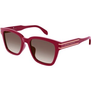 Occhiali da sole  Alexander mcqueen Am0399sa cod. colore 003 Unisex Squadrata Bordeaux