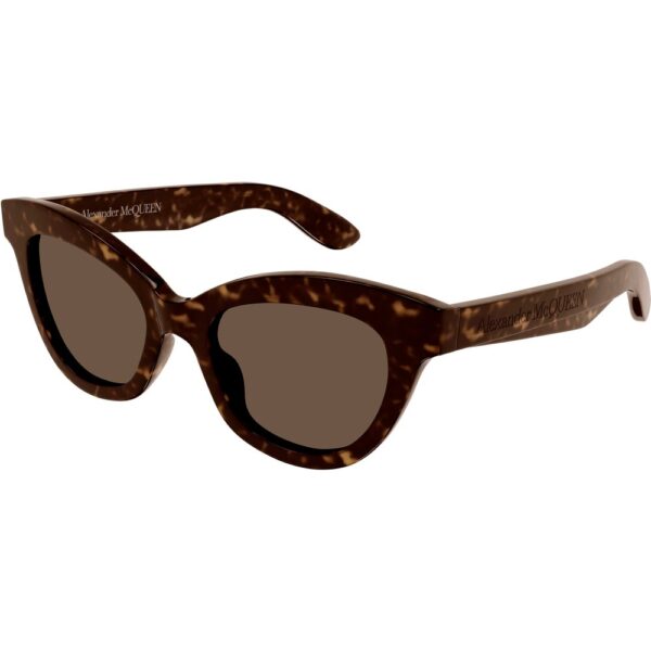 Occhiali da sole  Alexander mcqueen Am0391s cod. colore 002 Donna Cat eye Havana