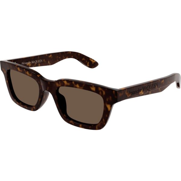 Occhiali da sole  Alexander mcqueen Am0392s cod. colore 002 Uomo Squadrata Havana