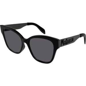 Occhiali da sole  Alexander mcqueen Am0353s cod. colore 001 Donna Cat eye Nero