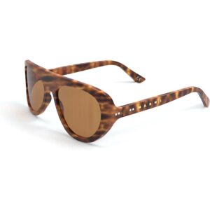 Occhiali da sole  Marni Mount toc cod. colore havana 5mj Unisex Pilot Havana