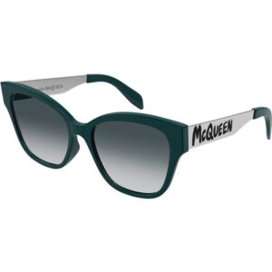 Occhiali da sole  Alexander mcqueen Am0353s cod. colore 004 Donna Cat eye Verde