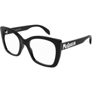 Occhiali vista  Alexander mcqueen Am0351o cod. colore 001 Donna Squadrata Nero