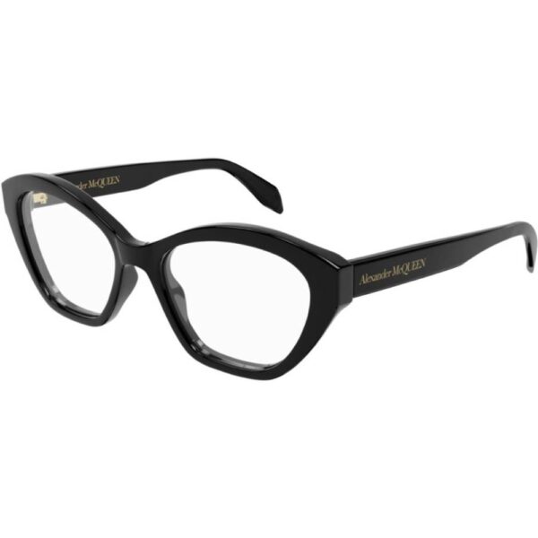 Occhiali vista  Alexander mcqueen Am0360o cod. colore 001 Donna Cat eye Nero