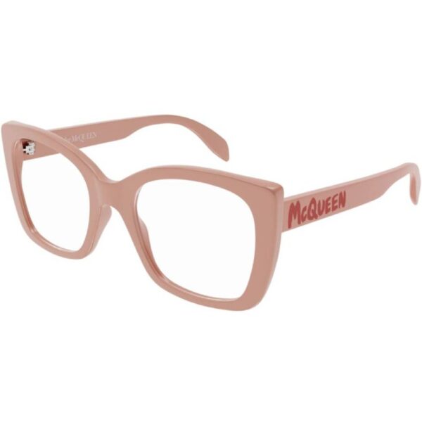 Occhiali vista  Alexander mcqueen Am0351o cod. colore 004 Donna Squadrata Rosa