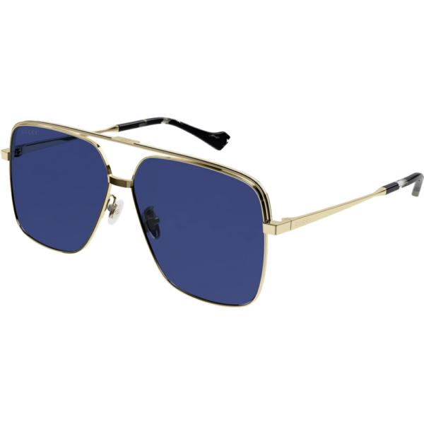 Occhiali da sole  Gucci Gg1099sa cod. colore 002 Uomo Pilot Oro