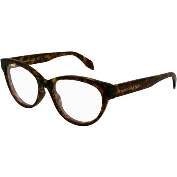 Occhiali vista  Alexander mcqueen Am0359o cod. colore 002 Donna Cat eye Havana