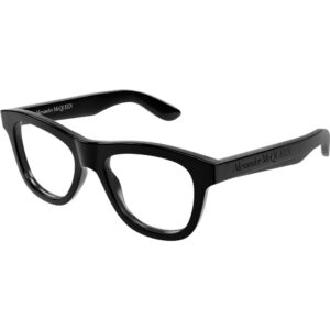 Occhiali vista  Alexander mcqueen Am0421o cod. colore 005 Uomo Squadrata Nero