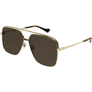 Occhiali da sole  Gucci Gg1099sa cod. colore 003 Uomo Pilot Oro