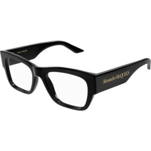 Occhiali vista  Alexander mcqueen Am0436o cod. colore 001 Donna Squadrata Nero