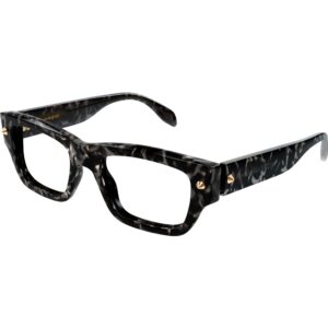 Occhiali vista  Alexander mcqueen Am0428o cod. colore 003 Unisex Squadrata Havana