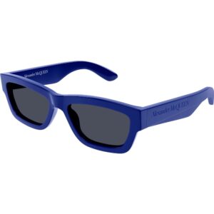 Occhiali da sole  Alexander mcqueen Am0419s cod. colore 005 Unisex Squadrata Blu