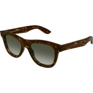 Occhiali da sole  Alexander mcqueen Am0421s cod. colore 002 Uomo Squadrata Havana