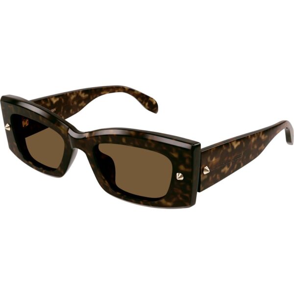 Occhiali da sole  Alexander mcqueen Am0426s cod. colore 002 Unisex Squadrata Havana