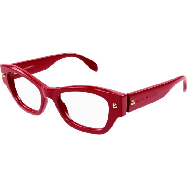 Occhiali vista  Alexander mcqueen Am0429o cod. colore 004 Donna Cat eye Rosso