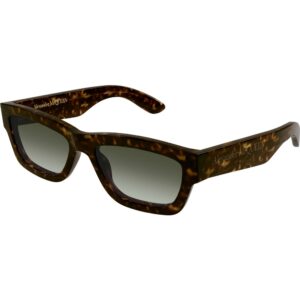 Occhiali da sole  Alexander mcqueen Am0419s cod. colore 002 Unisex Squadrata Havana