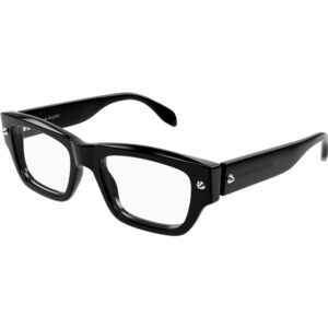 Occhiali vista  Alexander mcqueen Am0428o cod. colore 005 Unisex Squadrata Nero