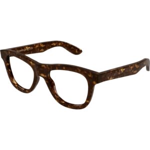 Occhiali vista  Alexander mcqueen Am0421o cod. colore 006 Uomo Squadrata Havana