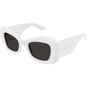 Occhiali da sole  Alexander mcqueen Am0434s cod. colore 005 Donna Cat eye Bianco