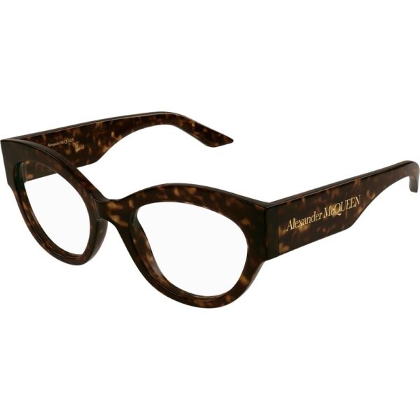 Occhiali vista  Alexander mcqueen Am0435o cod. colore 002 Donna Cat eye Havana