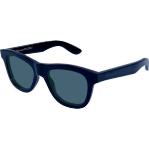 Occhiali da sole  Alexander mcqueen Am0421s cod. colore 005 Uomo Squadrata Blu