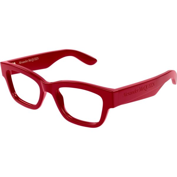 Occhiali vista  Alexander mcqueen Am0422o cod. colore 007 Donna Squadrata Rosso