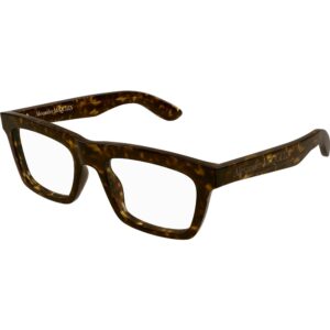 Occhiali vista  Alexander mcqueen Am0423o cod. colore 002 Uomo Squadrata Havana