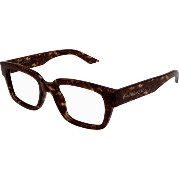 Occhiali vista  Alexander mcqueen Am0454o cod. colore 002 Uomo Squadrata Havana