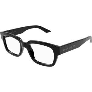 Occhiali vista  Alexander mcqueen Am0454o cod. colore 001 Uomo Squadrata Nero