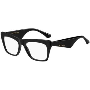 Occhiali vista  Etro Etro 0007 cod. colore 807 Unisex Squadrata Nero