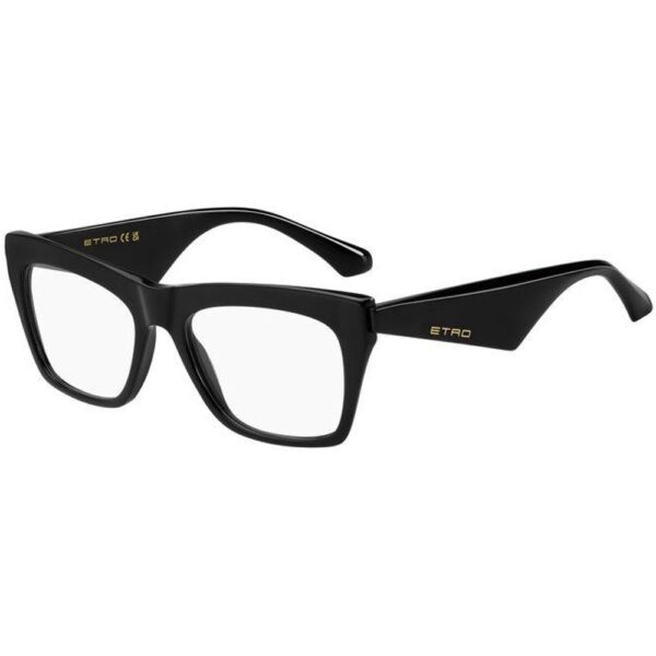 Occhiali vista  Etro Etro 0007 cod. colore 807 Unisex Squadrata Nero