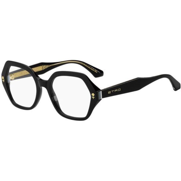 Occhiali vista  Etro Etro 0012 cod. colore 807 Donna Squadrata Nero