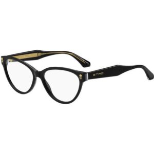 Occhiali vista  Etro Etro 0014 cod. colore 807 Donna Cat eye Nero