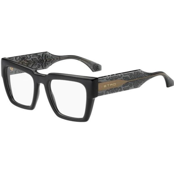 Occhiali vista  Etro Etro 0019 cod. colore kb7 Donna Squadrata Nero