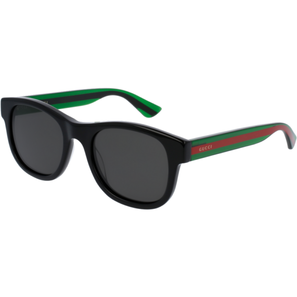 Occhiali da sole  Gucci Gg0003sn cod. colore 006 Uomo Squadrata Nero